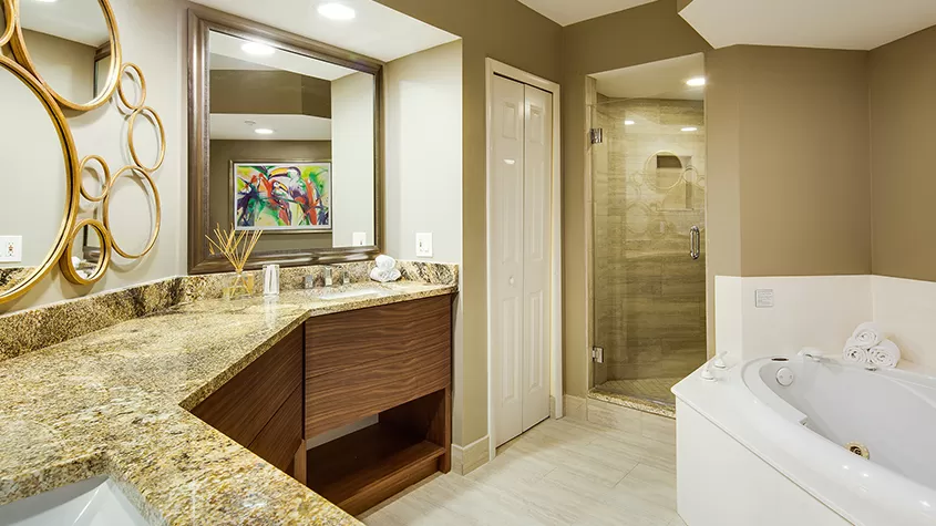 Master bathroom