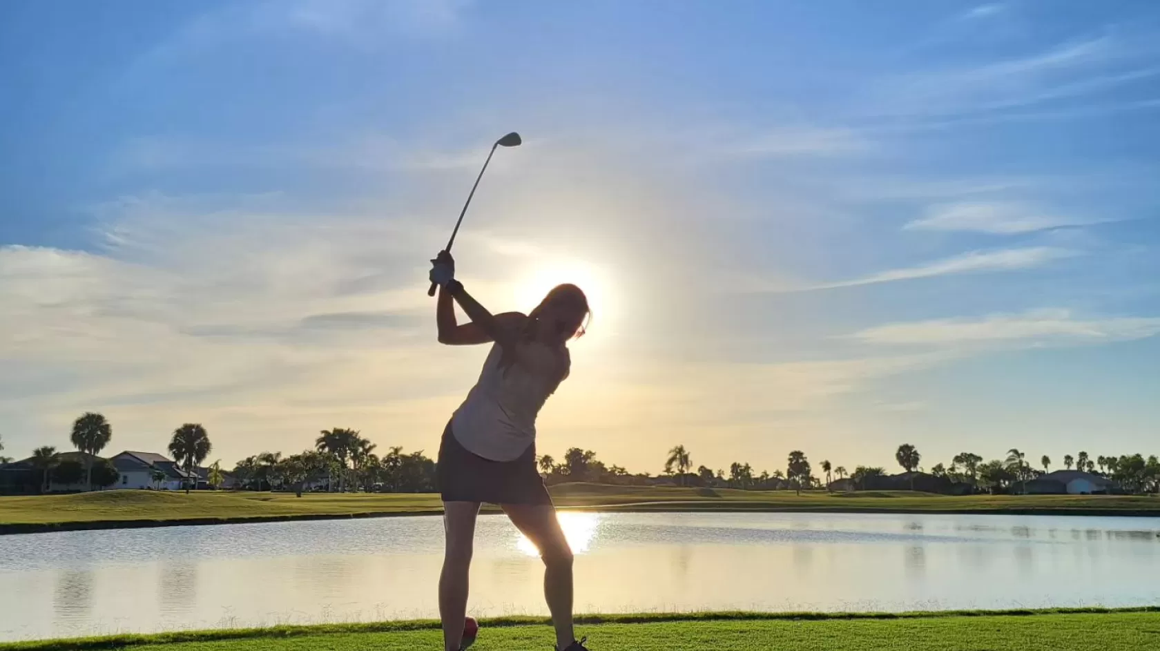 Golfing Golf Course Palms