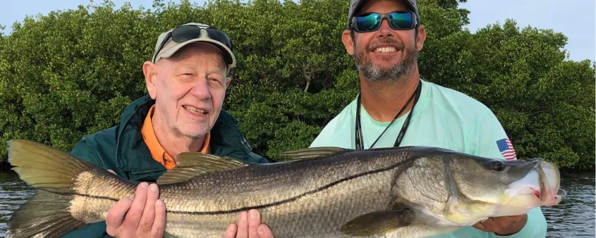 Fishing with the expertise of a guide